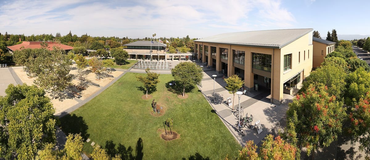 The Civic Center: City Hall, the Community Hall and the Cupertino Library